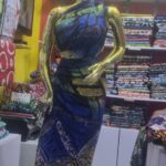 African adire Dress/Craft Fabric