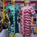 African Print Dress, Adire, Adire Fabric, African Dress, Luxury African Dress, Dress, Kaftan, Colourful Adire Wears, Bou Bou,