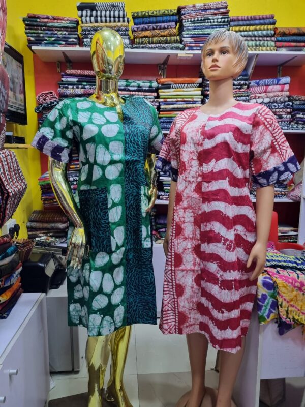 African Print Dress, Adire, Adire Fabric, African Dress, Luxury African Dress, Dress, Kaftan, Colourful Adire Wears, Bou Bou,